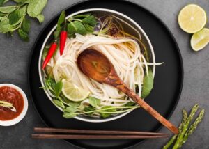 VIFON's Instant Pho Noodles: Authentic Flavor & Ready in Minutes 1 (cooked instant pho noodles)