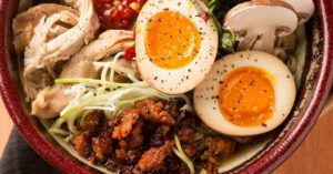 Salted Egg Ramen: A Creamy and Flavorful Delight 3 (bowl of ramen)
