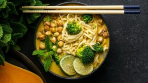Vegan Pho: A Plant-Based Twist on the Classic Dish 1 (bowl of vegan pho)