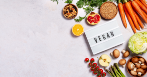 Beef Pho and Nutrition: Is It a Healthy Choice? 3 Healthy plant-based food display.