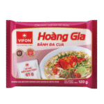 Hoang Gia instant brown rice noodles with crab