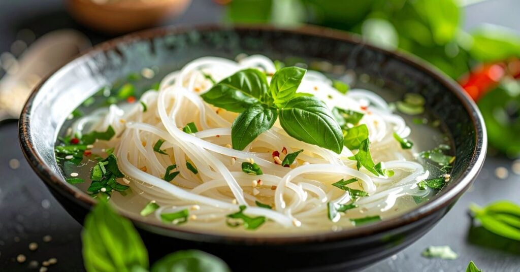 What Type of Noodles Are Used in Pho? A Guide to Authentic Flavor 2 pho noodles – soft rice noodles soaking up aromatic broth