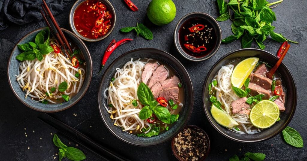 What Type of Noodles Are Used in Pho? A Guide to Authentic Flavor 3 rice noodles – VIFON pho bowls available in U.S. retailers