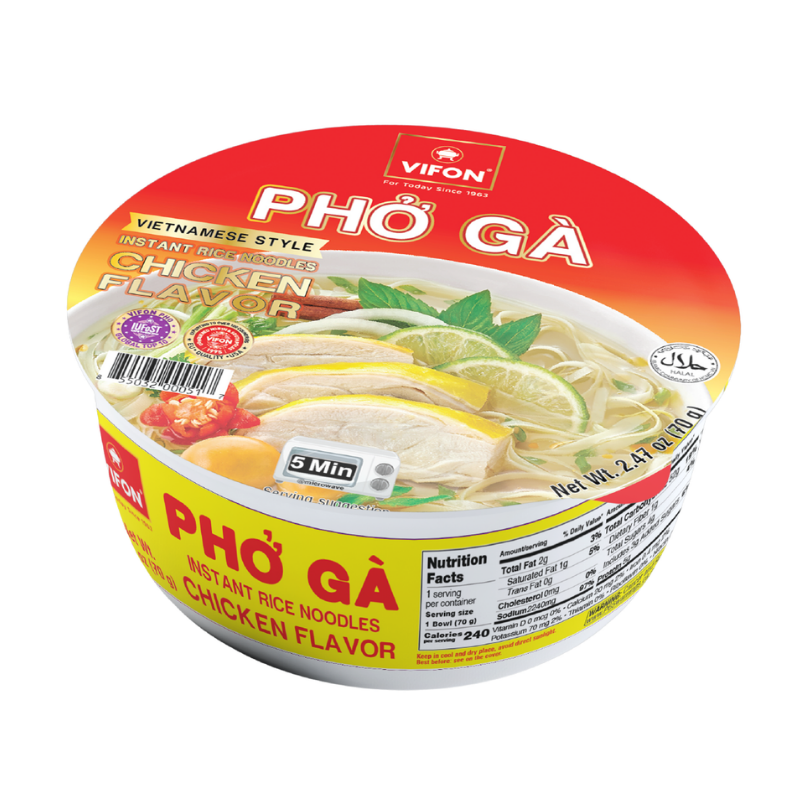 VIFON CHICKEN FLAVOR PHO BOWL 1 VIFON CHICKEN FLAVOR PHO BOWL